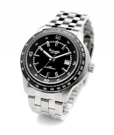 Herrenuhr Eichmüller 3800-02 sportliche Uhr mit Stahlband